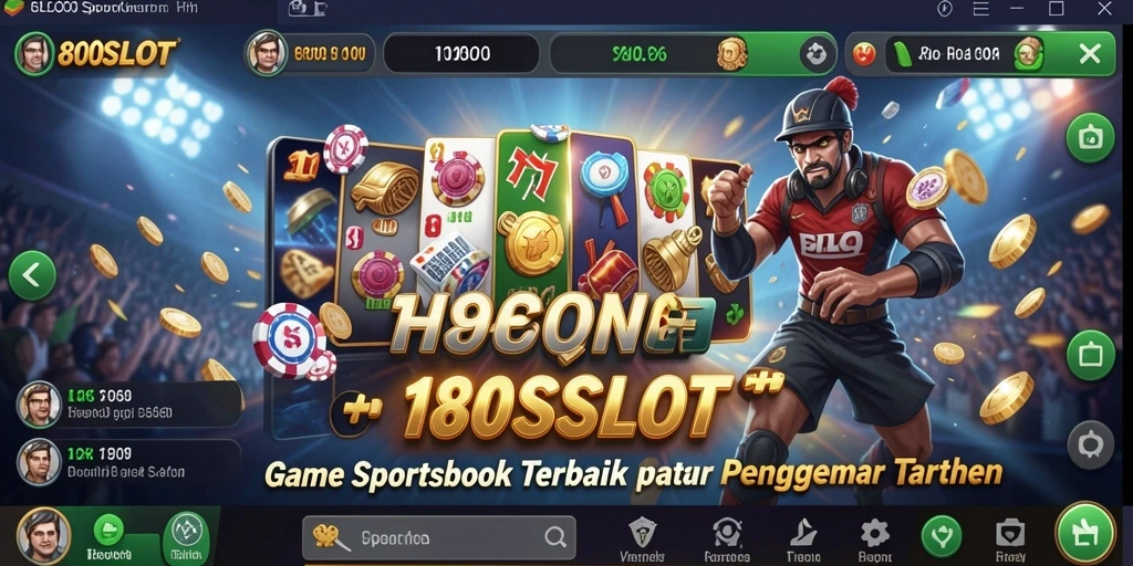 Tampilan menarik dari gameplay Sportsbook di 180SLOT.