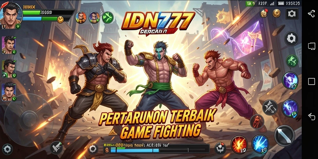 Gameplay seru dalam IDN777 dengan pertarungan yang intens.