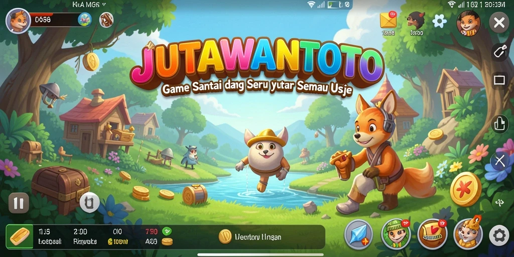 Tampilan menarik dari gameplay JUTAWANTOTO yang mengasyikkan.